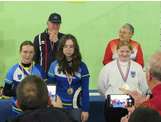 Fier de notre podium 100 % jusséen chez les U15 Femme Arc Classique