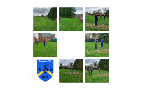 Implantation d'un pas de tir pour le tir beursault